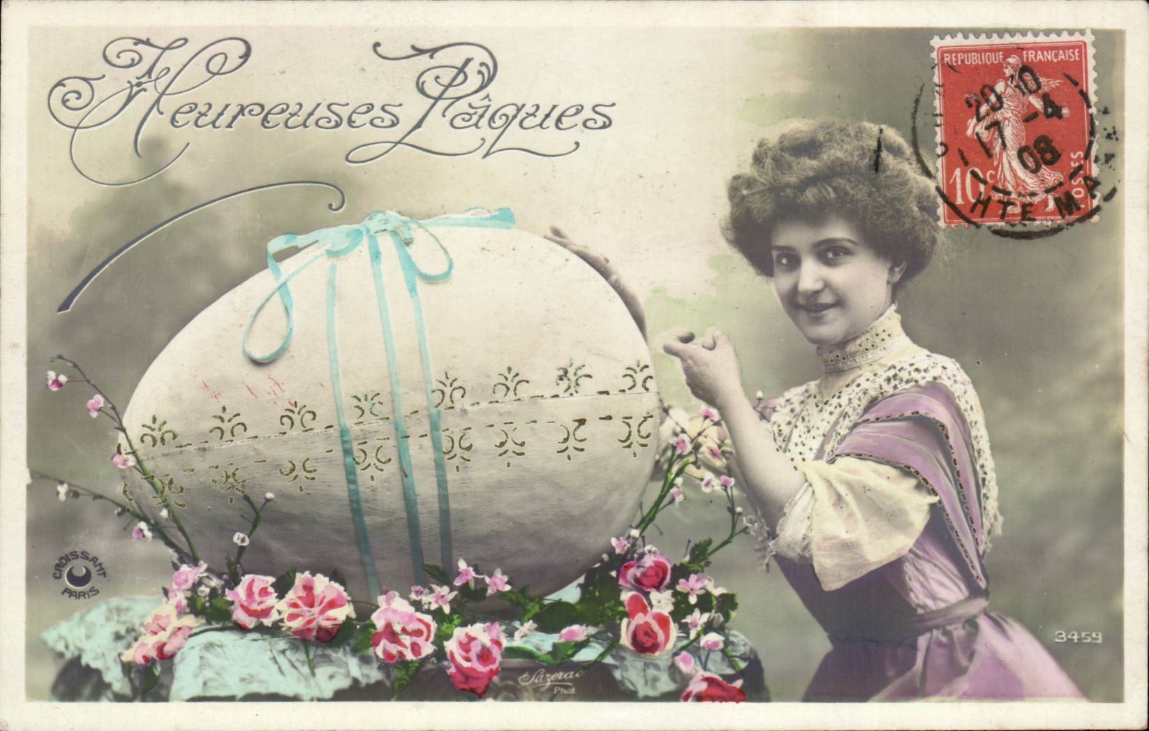 CPA Fantasy Woman Easter Easter