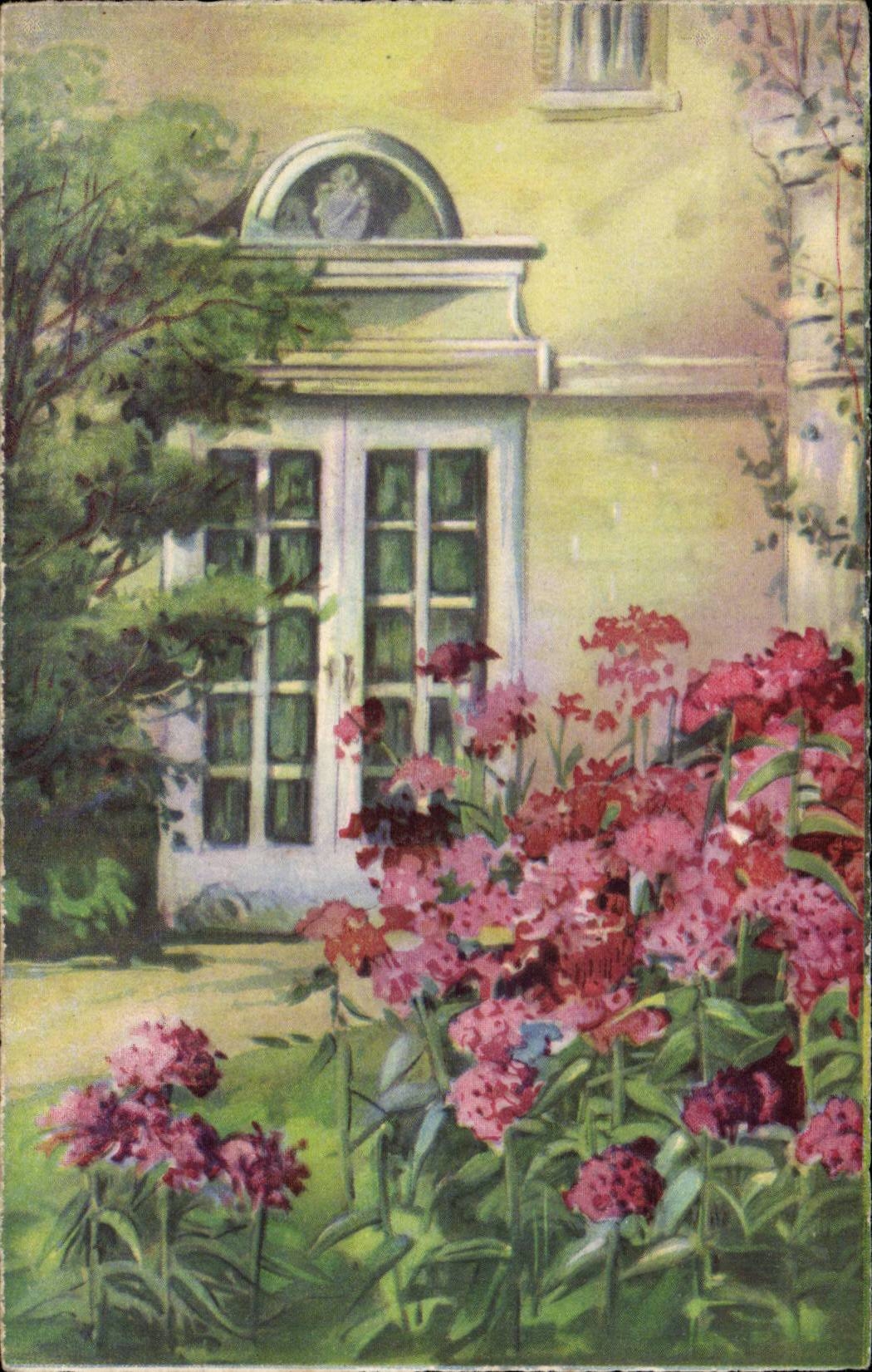 CPA Fantaisie Jardin