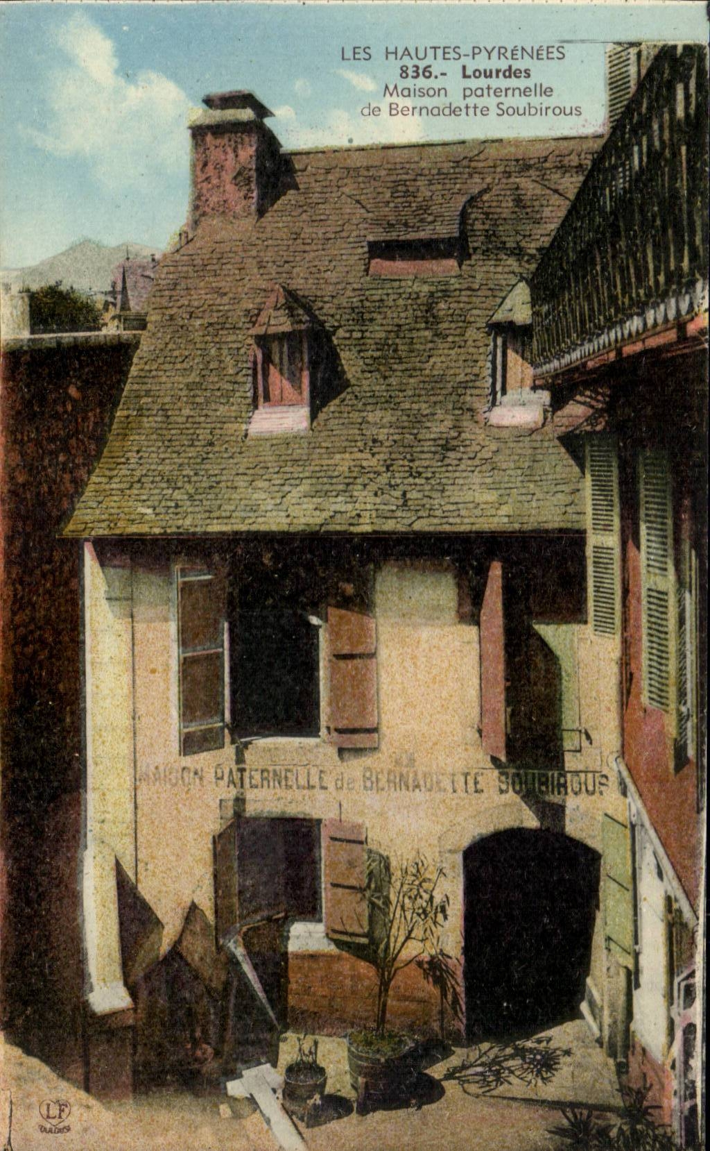 Lourdes CPA paternal House of Bernadette Soubirous (nun nun)