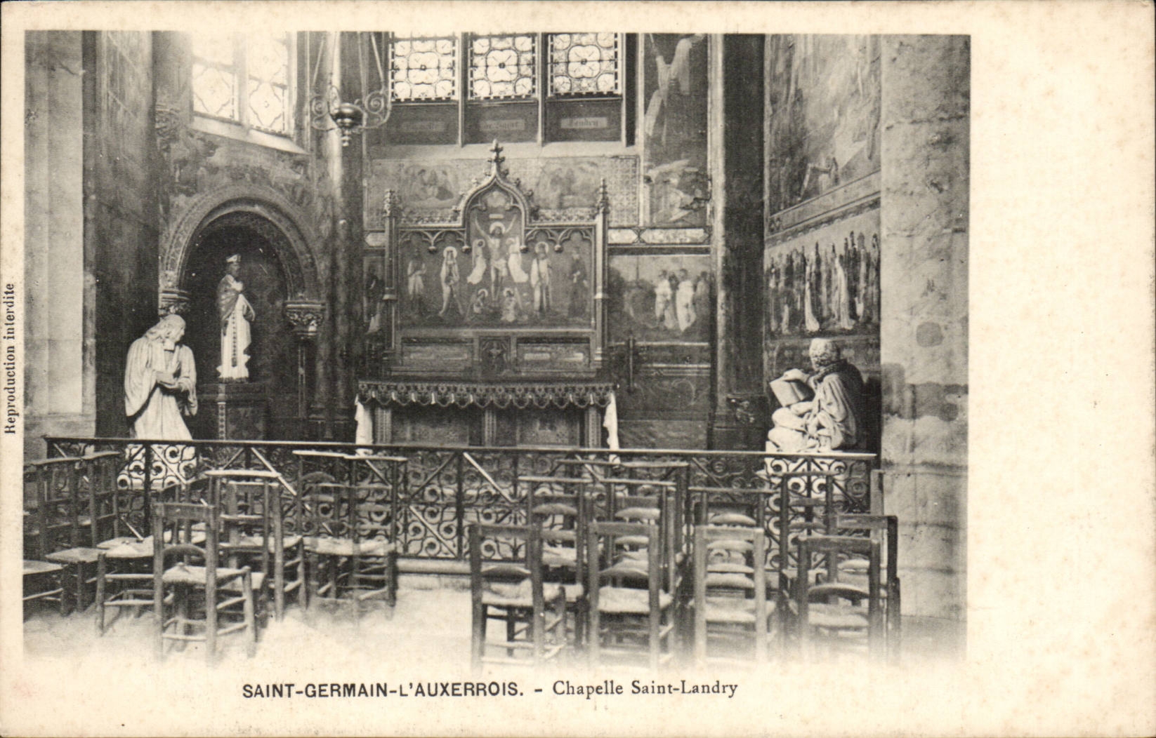 Paris CPA Saint Germain l'auxerrois Chapelle Saint landry