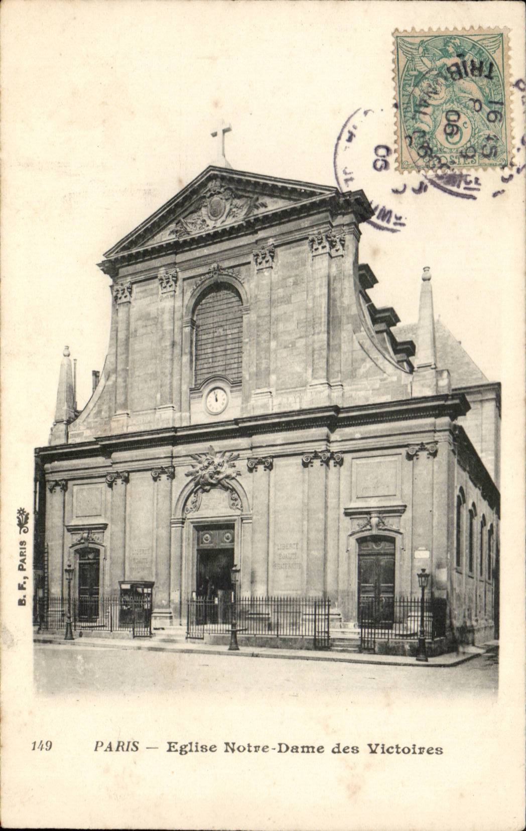 Paris CPA Notre Dame Church of the Victories