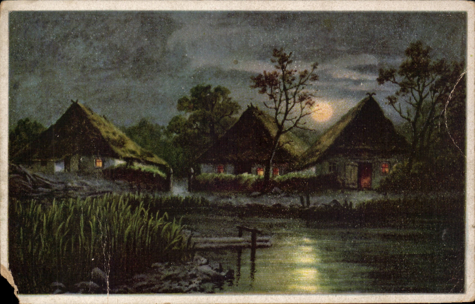 CPA Fantaisie Paysage Village