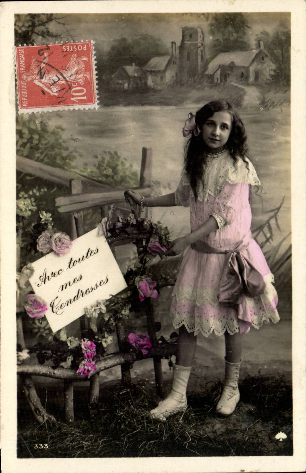 CPA Fantasy Child With all my tendernesses