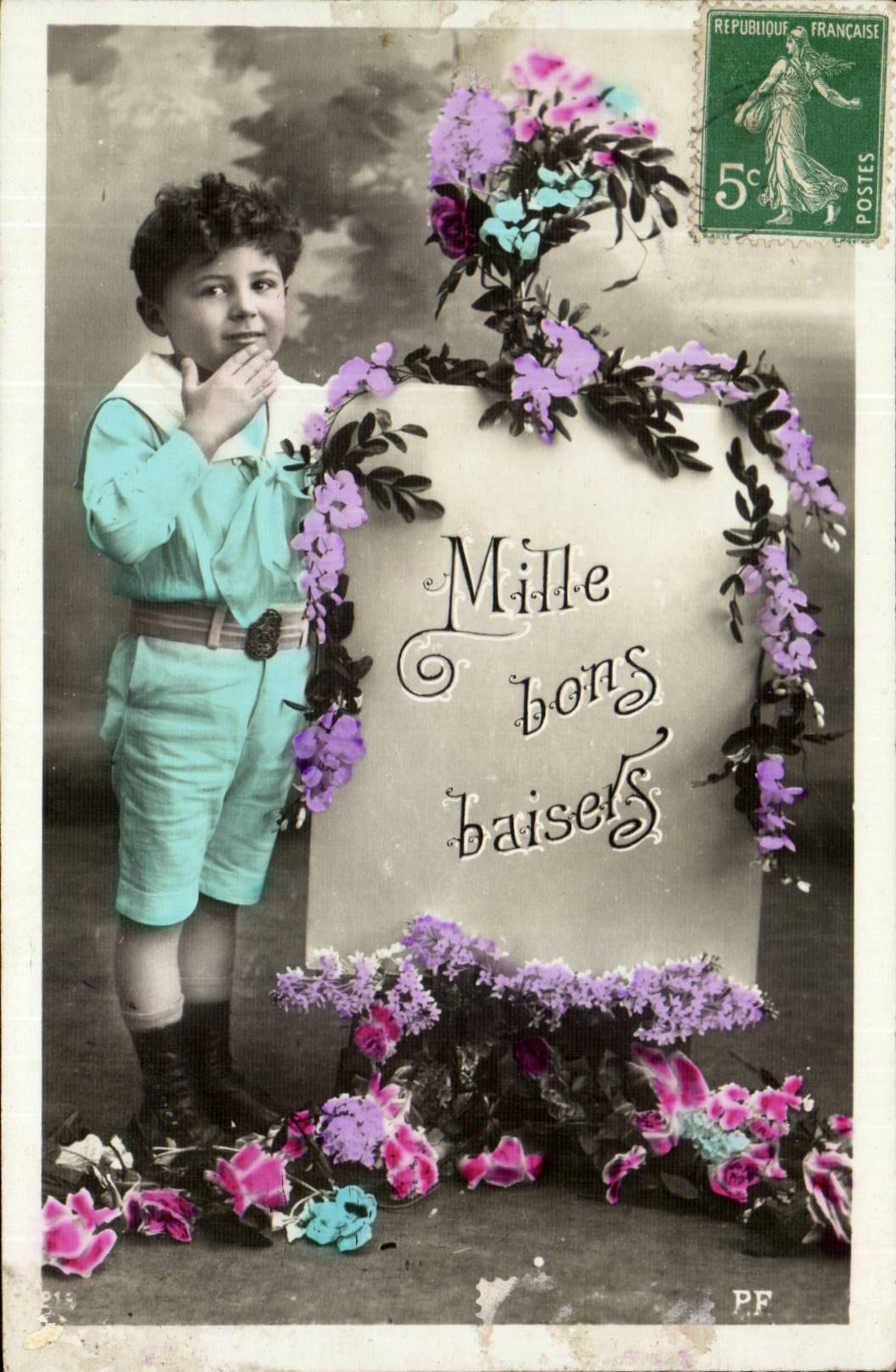 CPA Fantasy Child Thousand good kisses