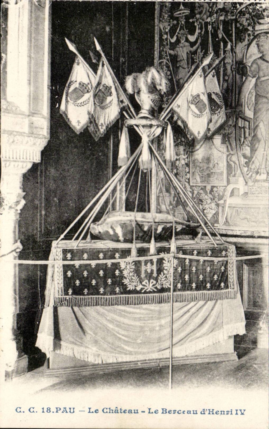 Pau CPA Castle Henri IV the cradle Herni IV