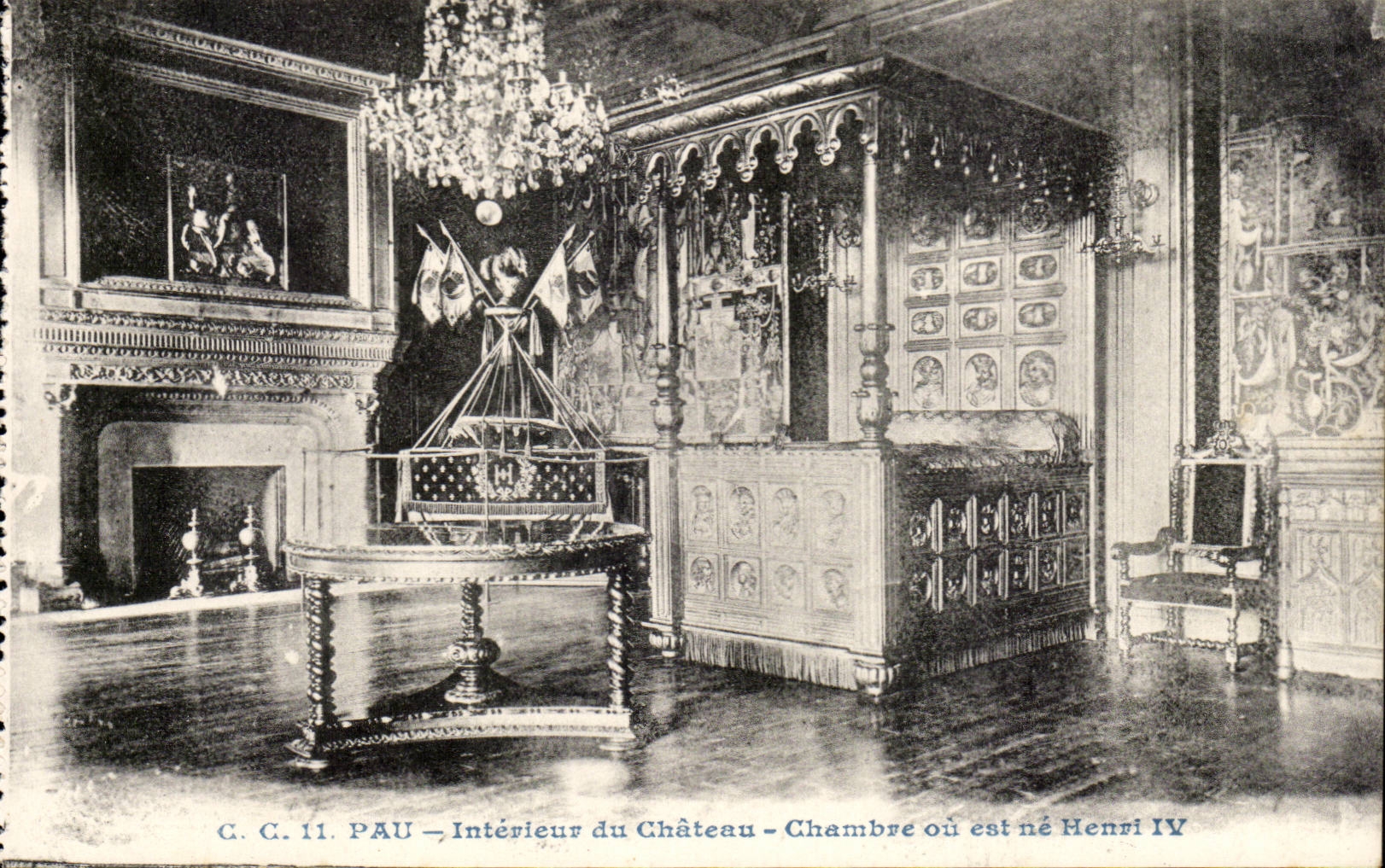 Pau-CPA Raum Schloss-Henri-IV oder ist Herni IV