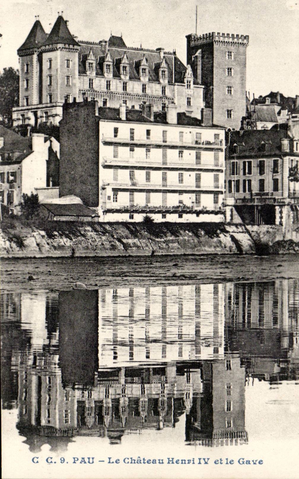 Pau CPA das Schloss Hneri IV und gab