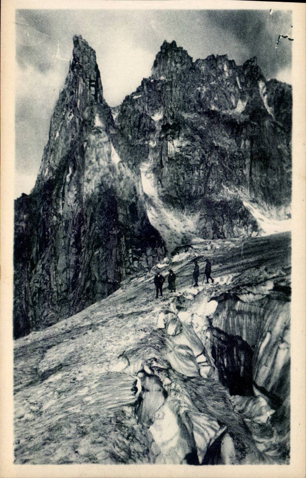 Chamonix CPA Aiguille de l'M
