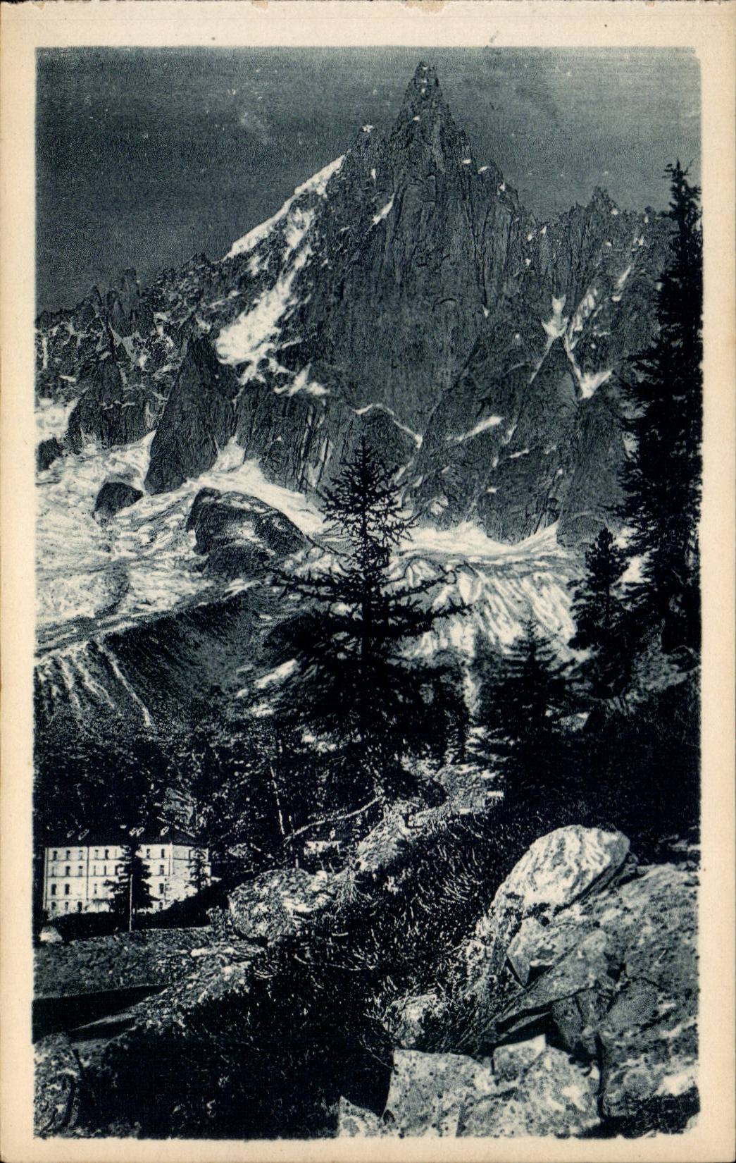 Chamonix CPA Aiguille du Dru