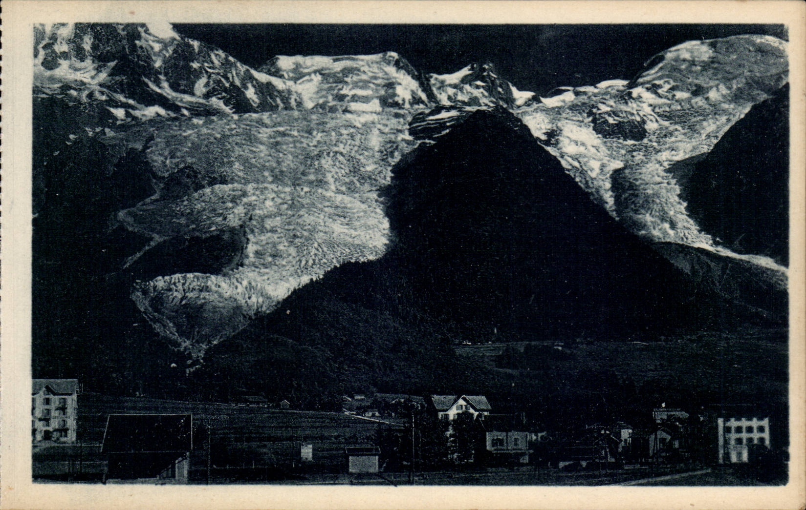 Chamonix CPA Glacier des Bossons