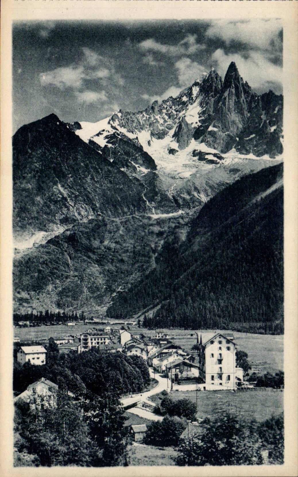 Chamonix CPA Les Pratz