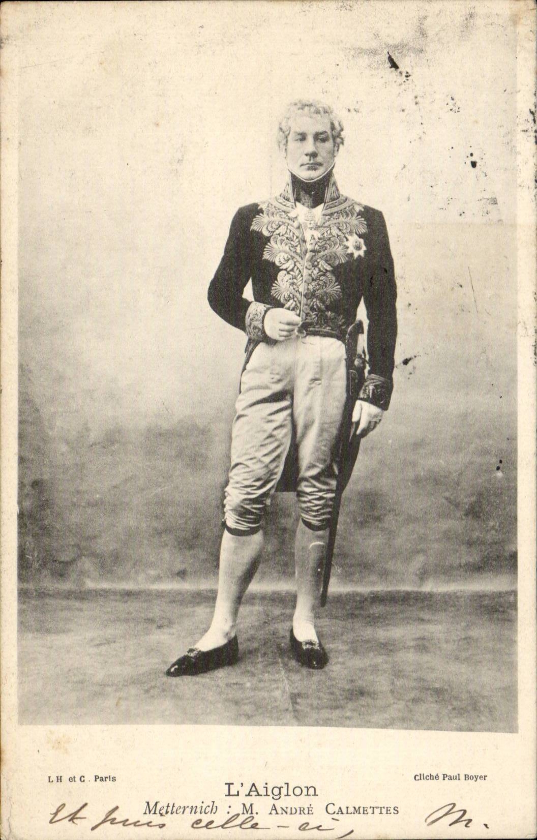 Fantasy - Man - Man in noble costumes CPA