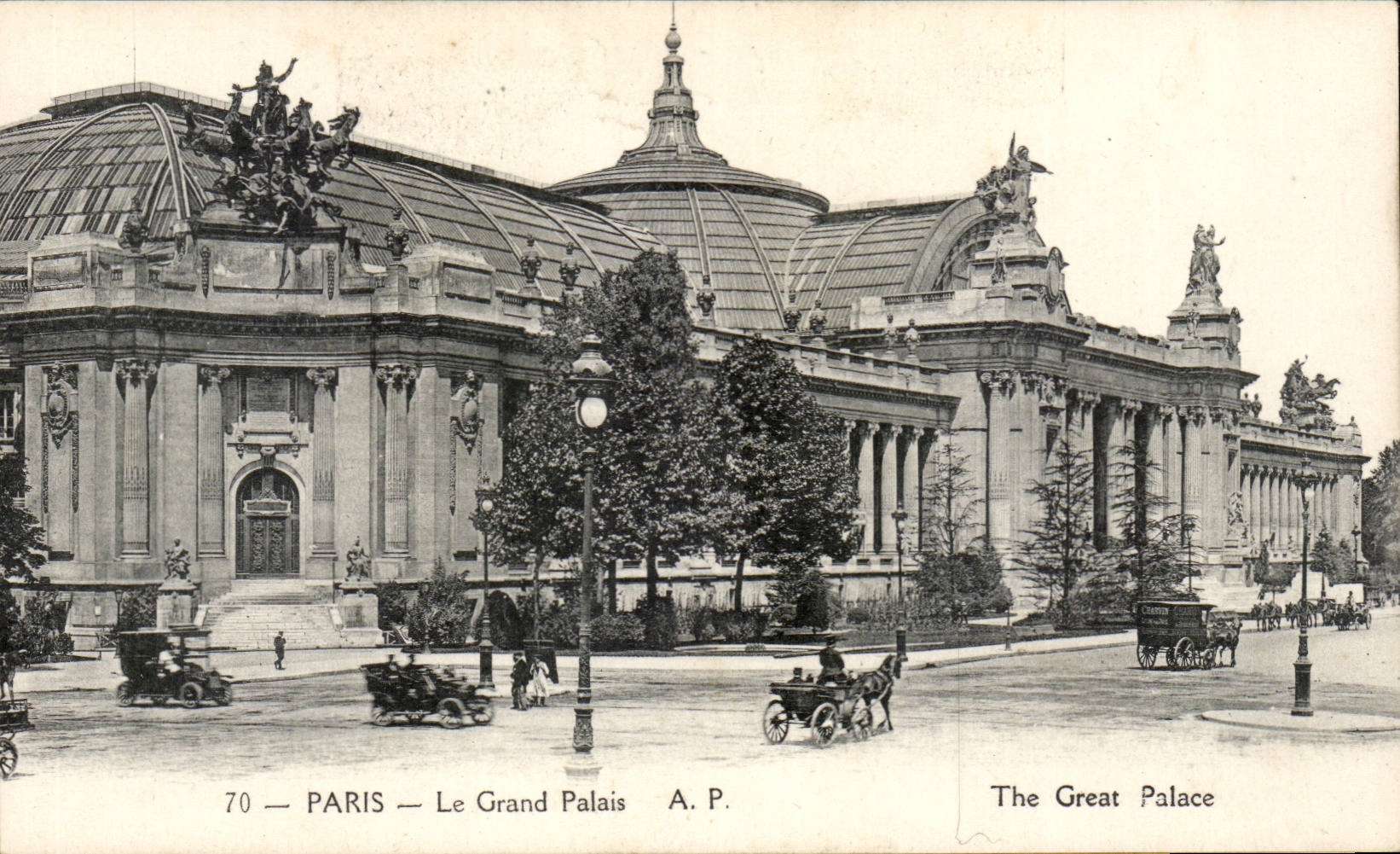 Paris - 8 - the Grand Palais - CPA