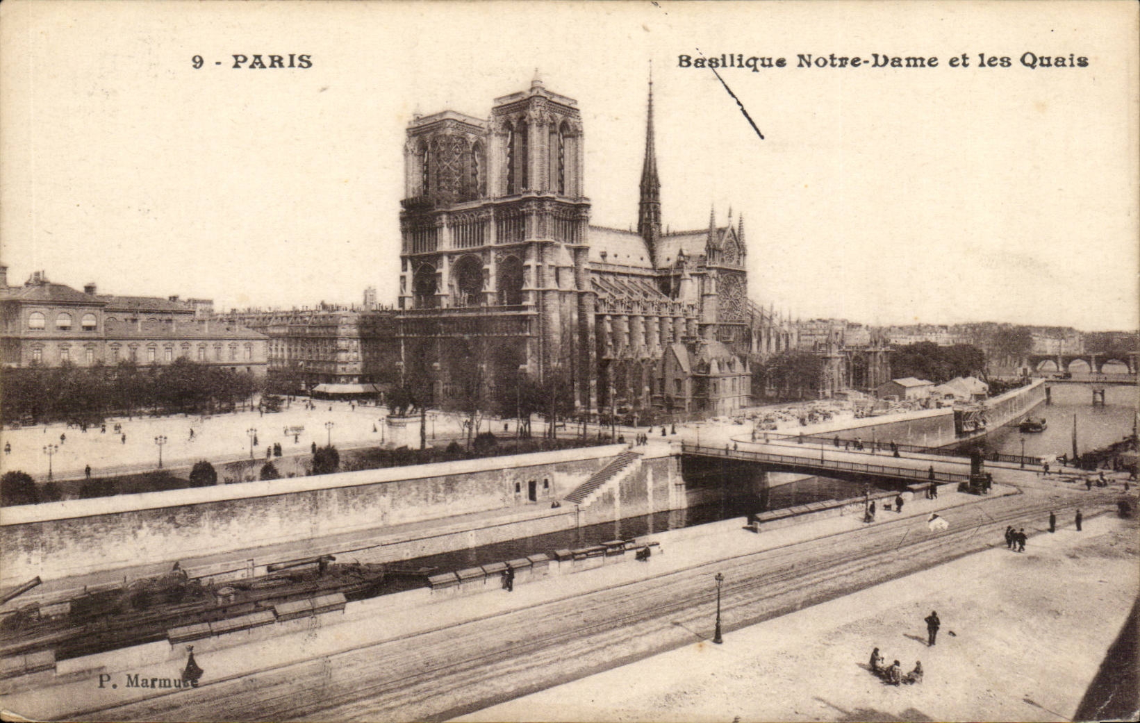 Paris - 4 - Notre Dame et les Quais - CPA 