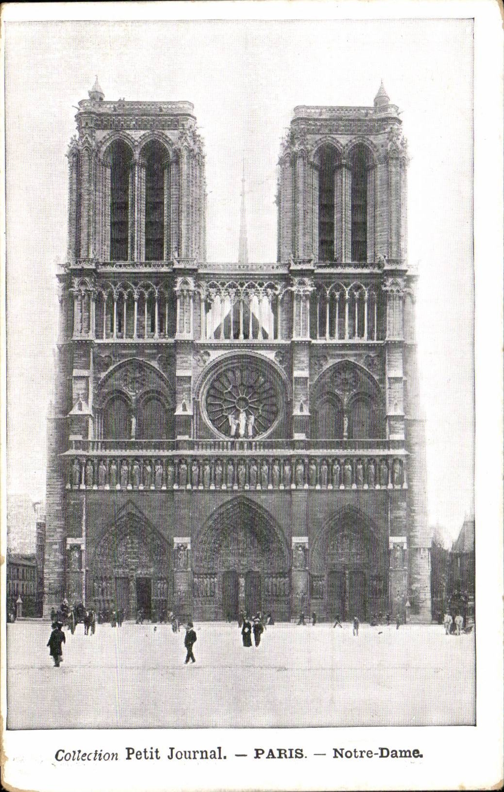 Paris - 4 - Notre Dame - CPA 