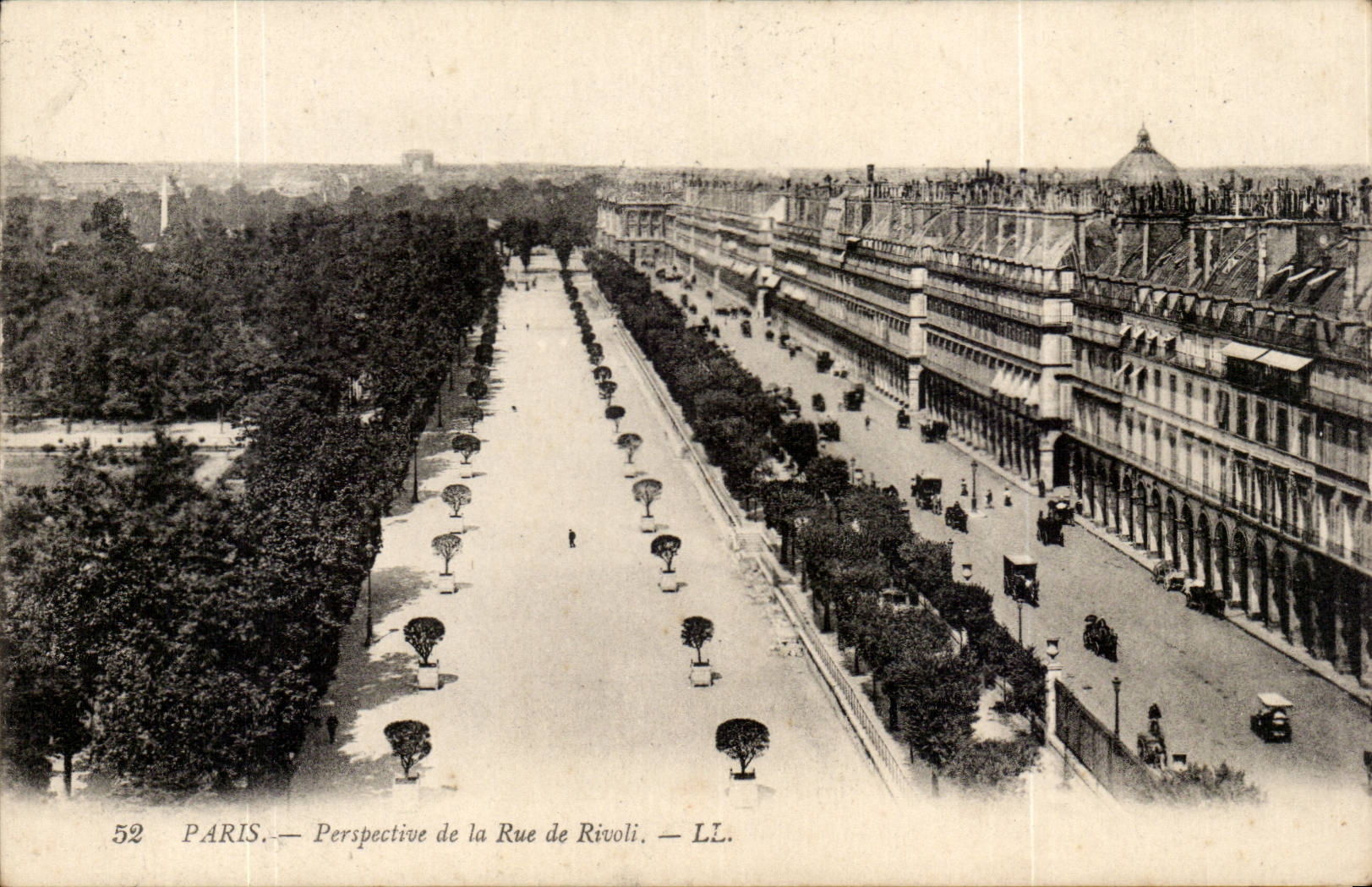 Paris - 1 - Perspective de la Perspective - CPA