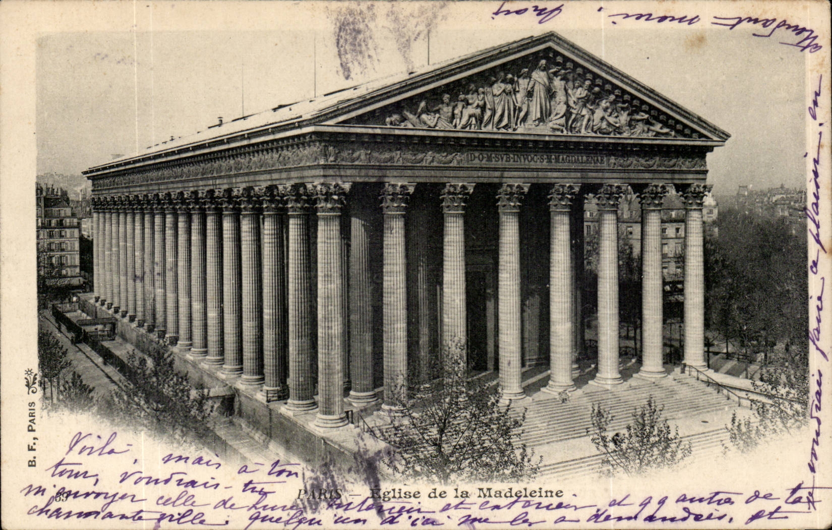 Paris - the Madeleine - CPA
