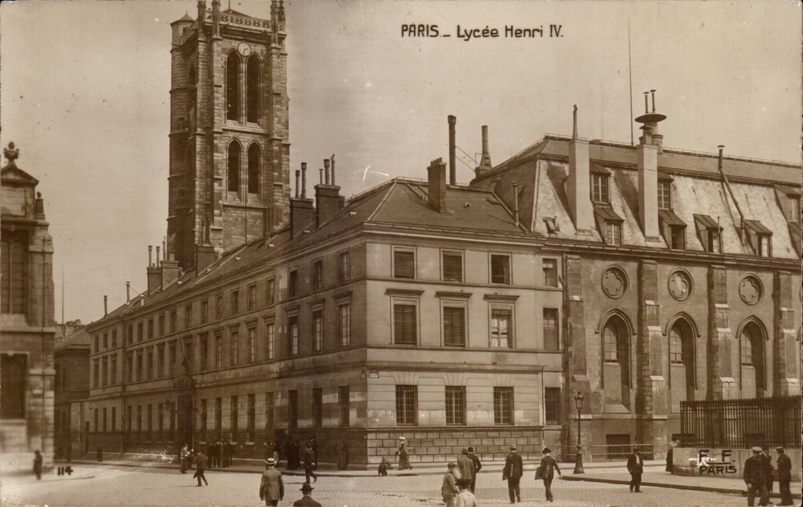 Paris - 5 - College Henri IV - CPA