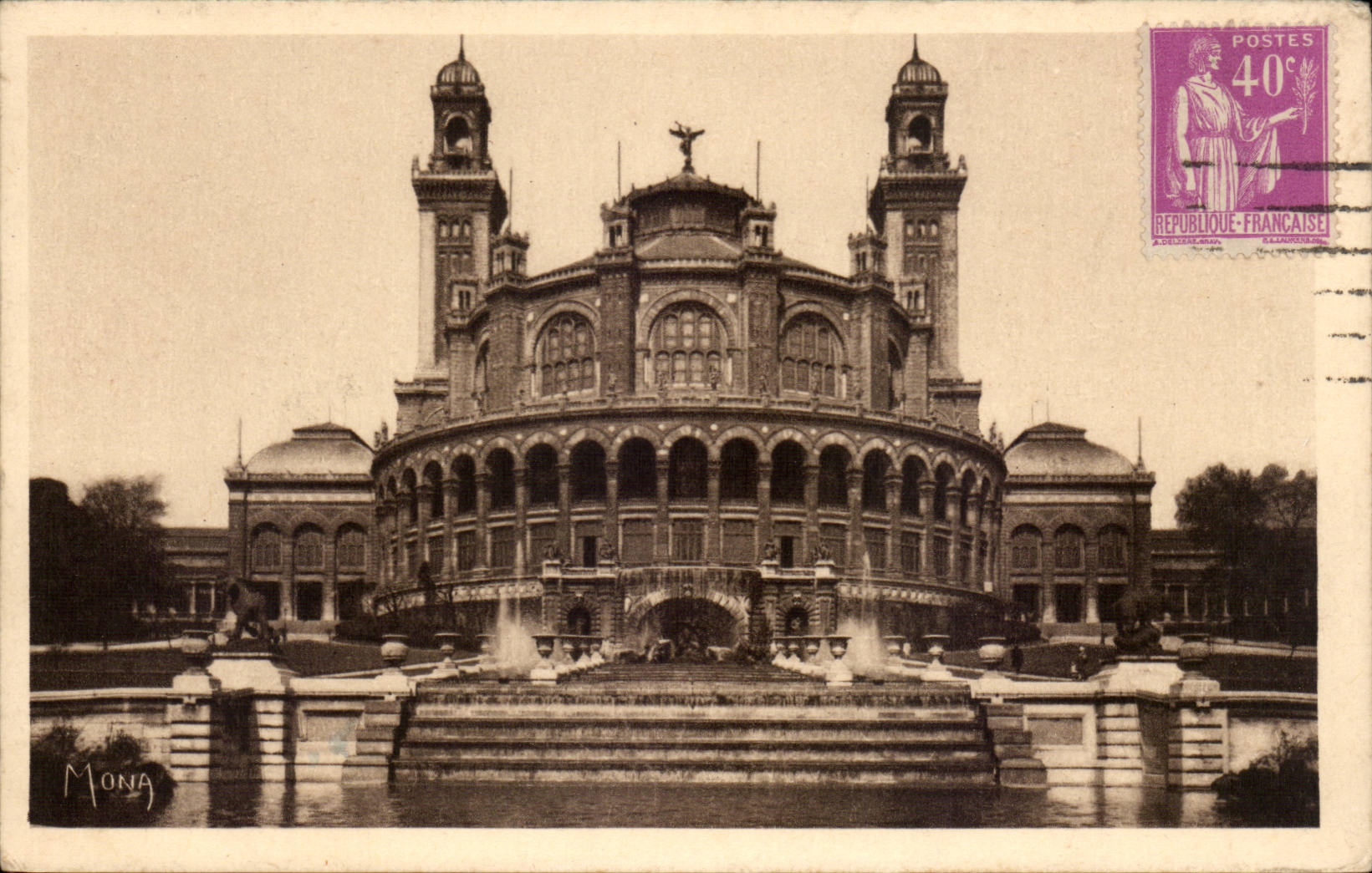 Paris - 16 - Le Palais du Trocadero CPA