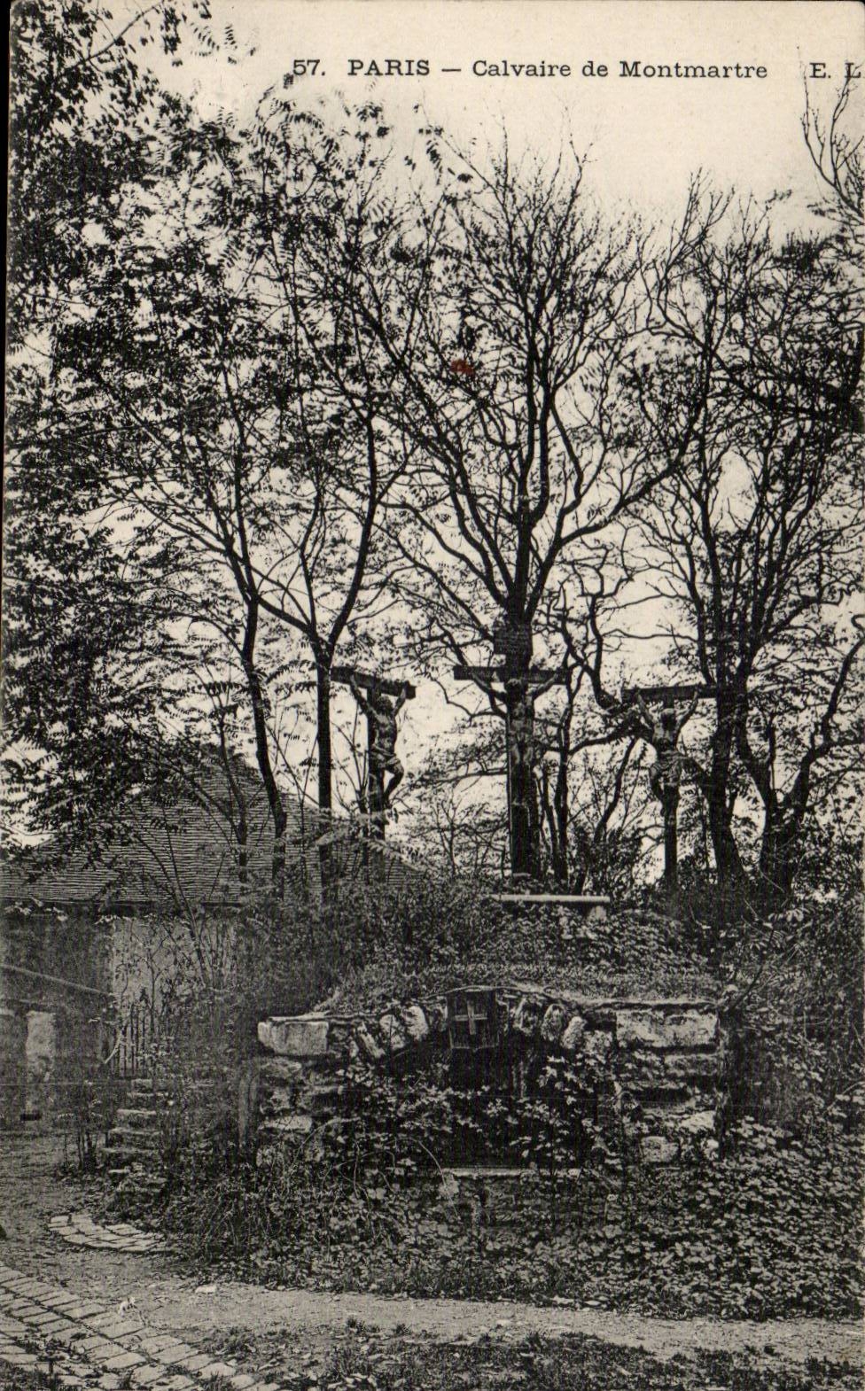 Paris - 18 - Calvaire de Montmartre - CPA