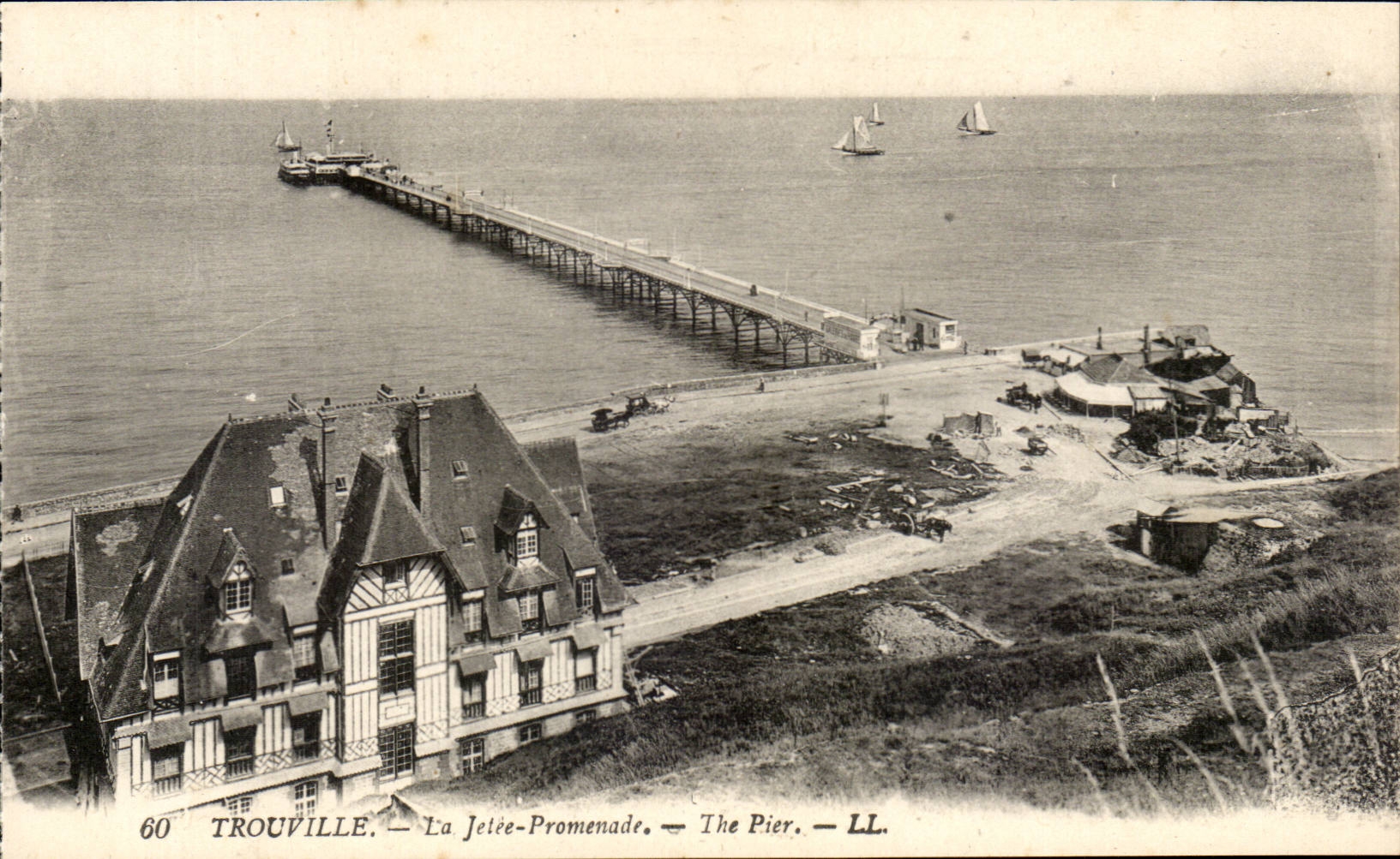 Trouville - the Pier Walk - Th Pier - CPA