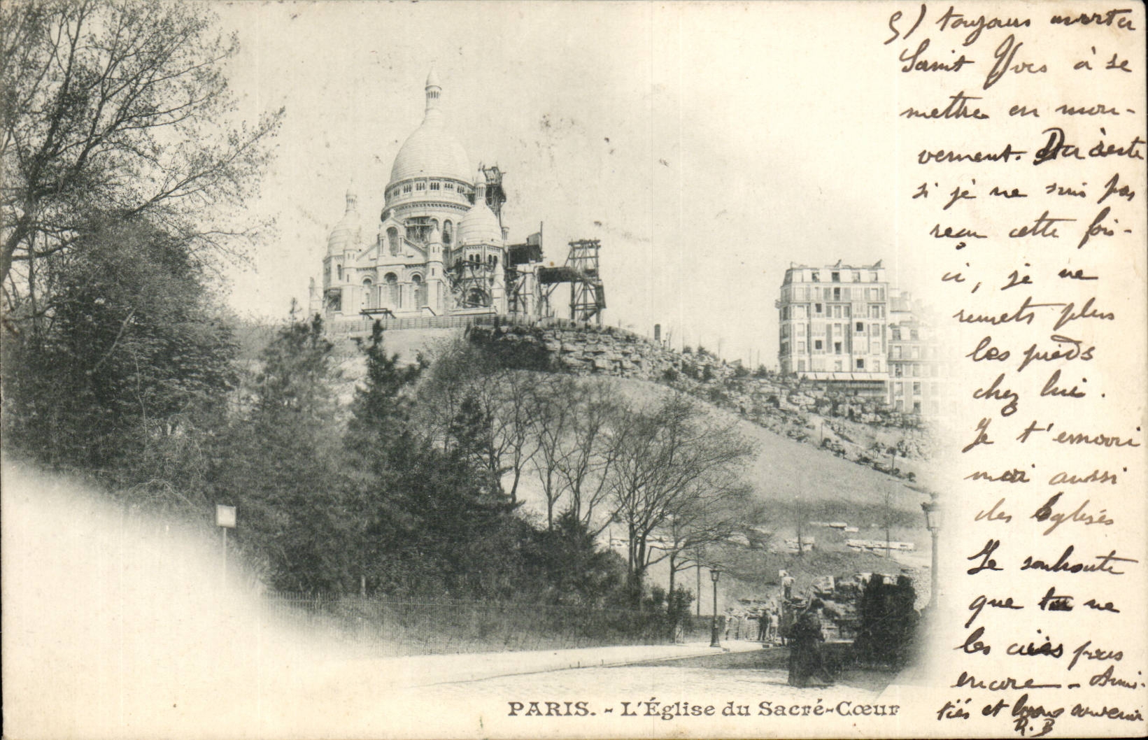 Paris - 18 - Basilique Sacre Coeur - CPA