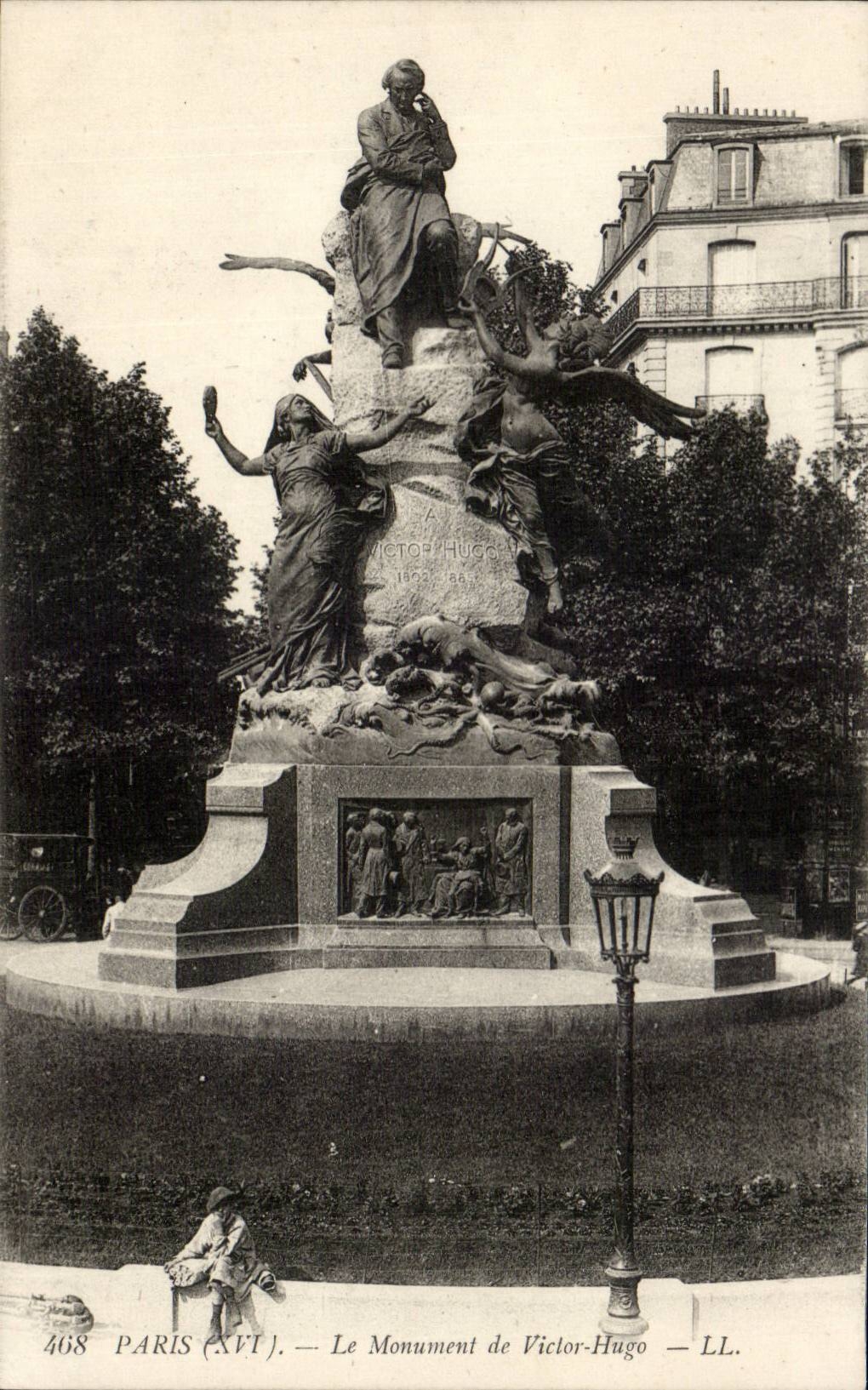 Paris - 16 - Le Monument de Victor Hugo - CPA