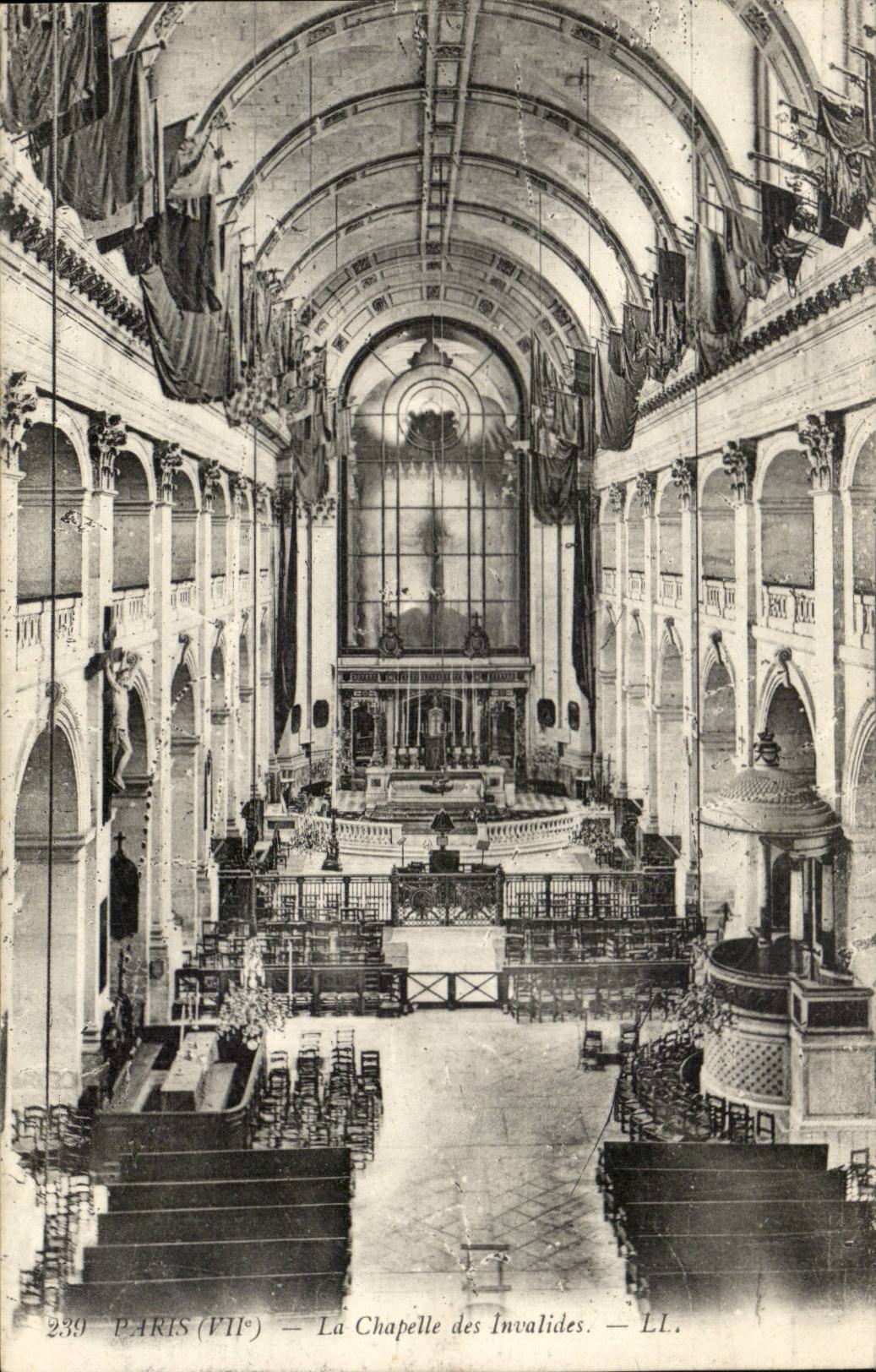 Paris - 7 - La Chapelle of Invalides - CPA