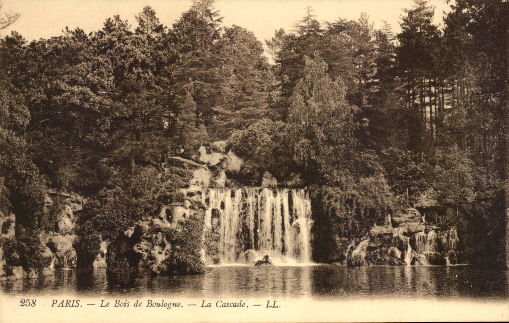 Paris - 16 - Bois de Boulogne - La Cascade - CPA