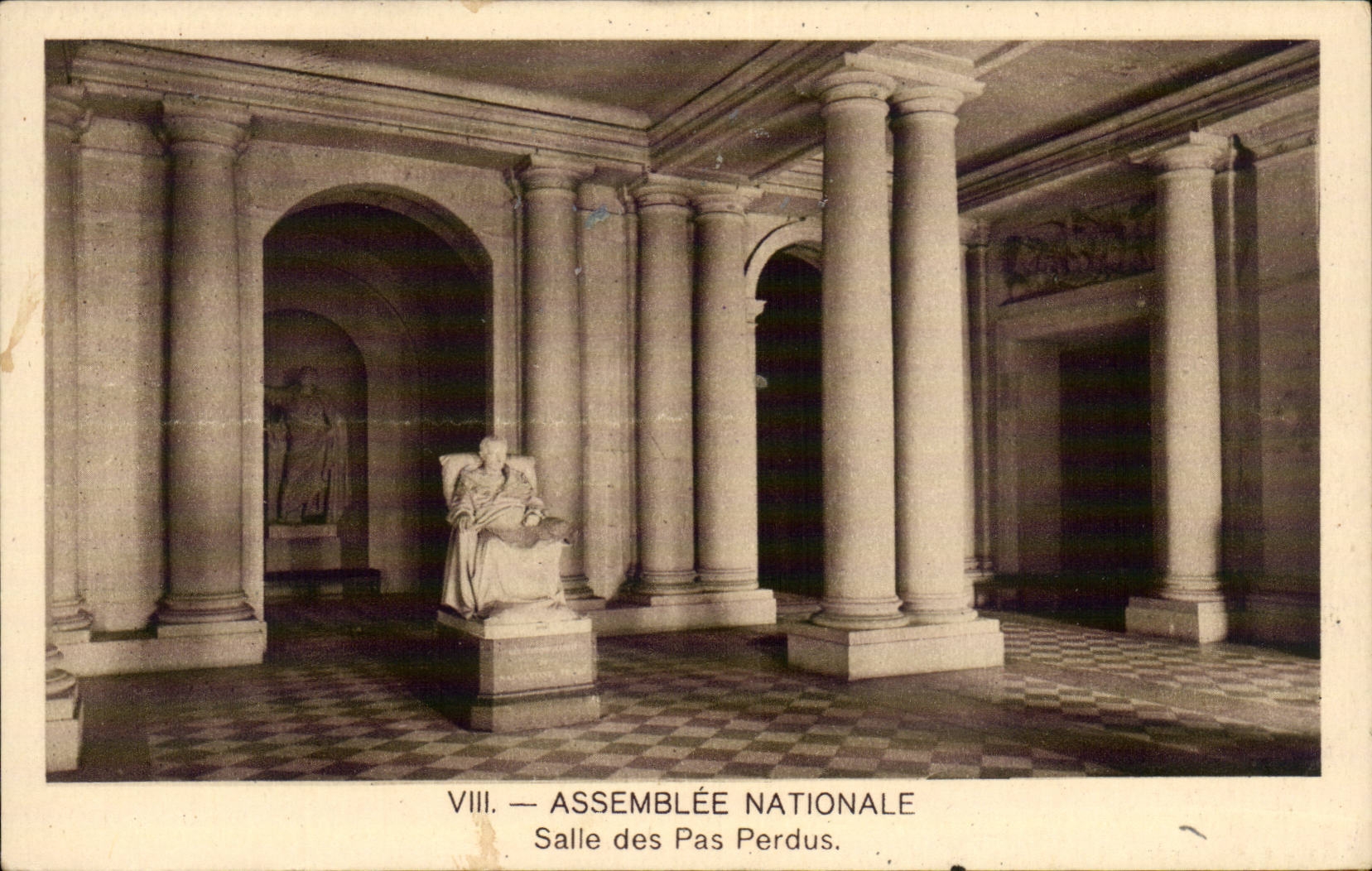 Paris - 1 - Assemblee Nationale - Salle des Pas Perdus - CPA