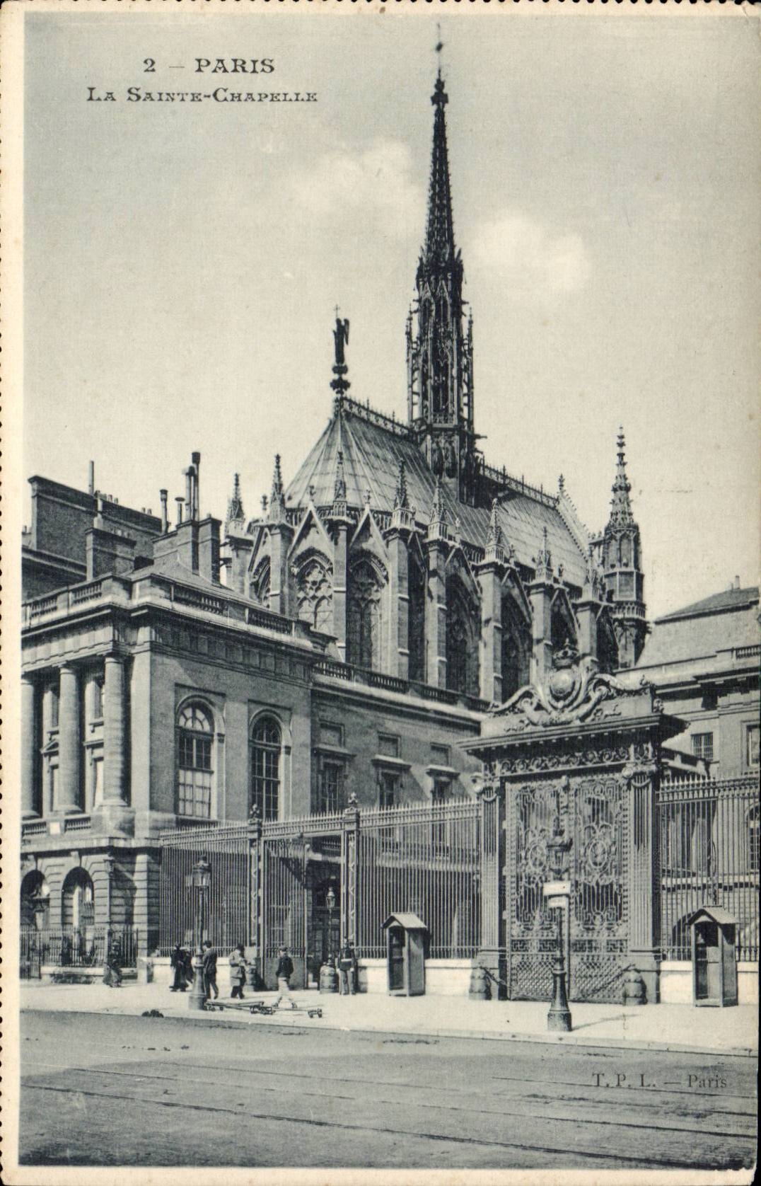 Paris - 1 - La Sainte Chaoelle CPA