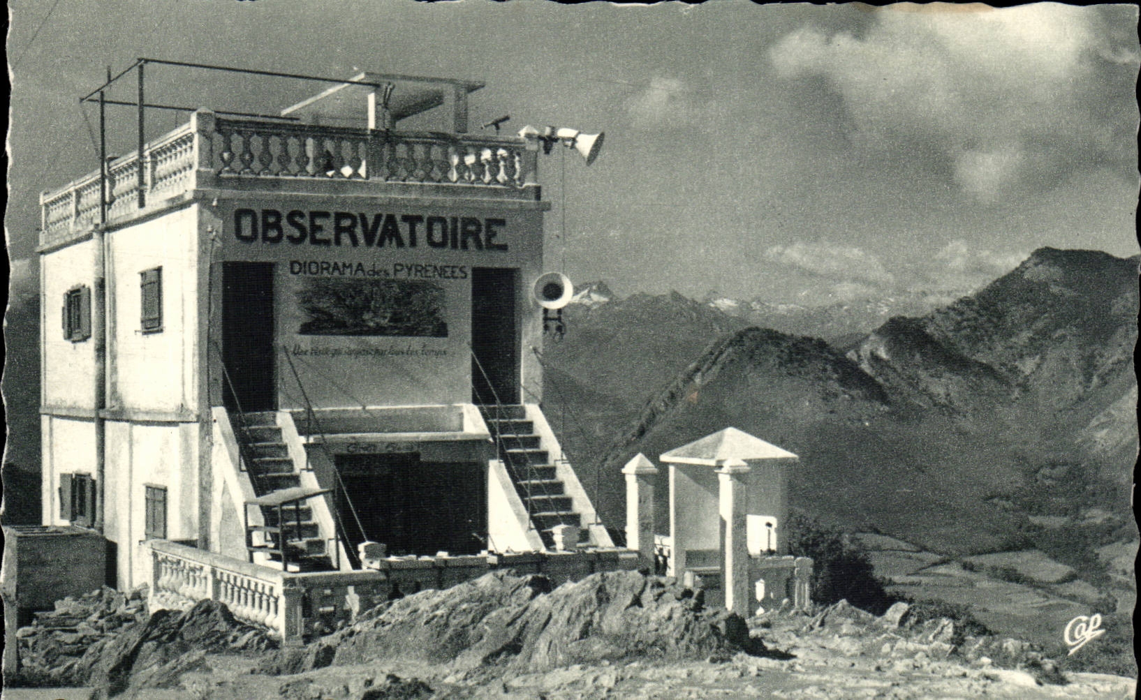 Lourdes - Peak of Jer - the Observatory - CPA