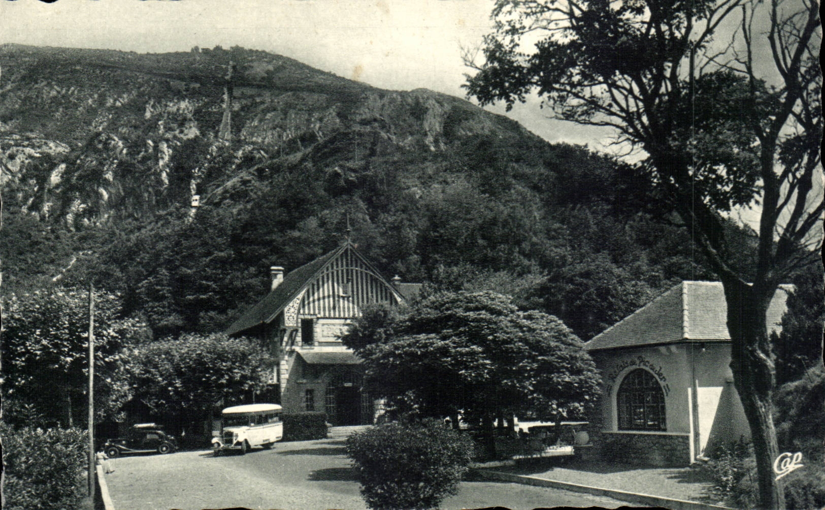 Lourdes - Peak of Jer - the Funicular - Lower Station - CPA