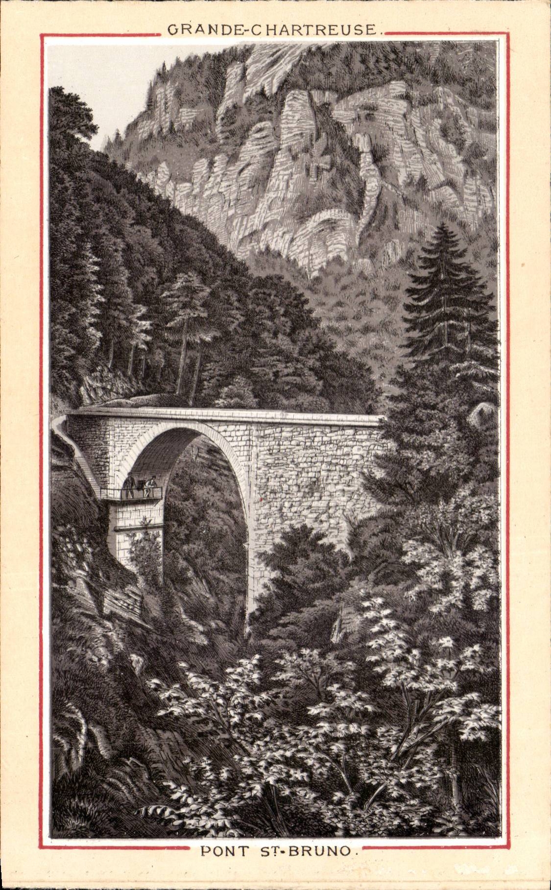 Grosses Chartreuse - Spitze der olmohnblume - CPA