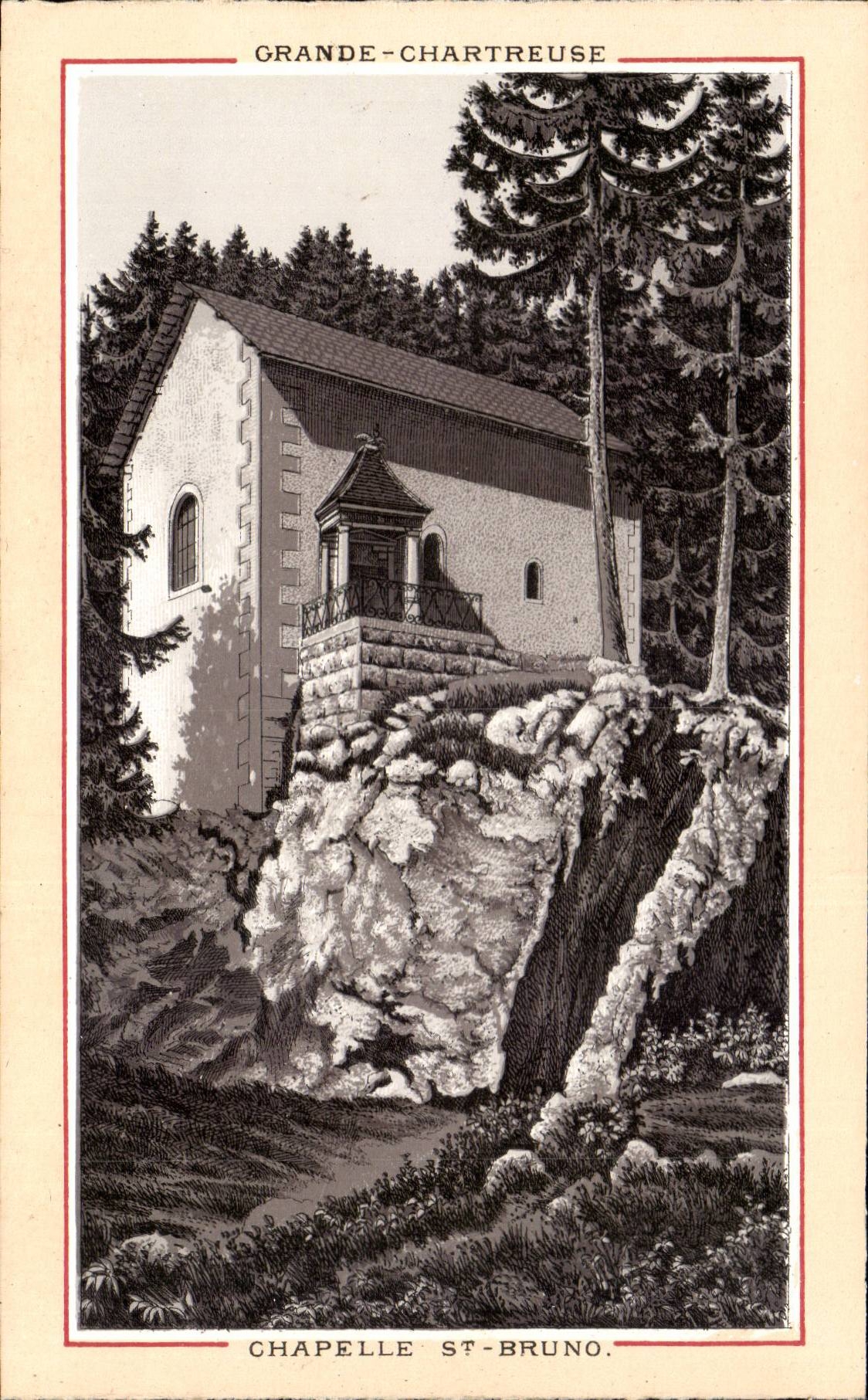 Grosses Chartreuse - Wolbung-Str Bruno - CPA