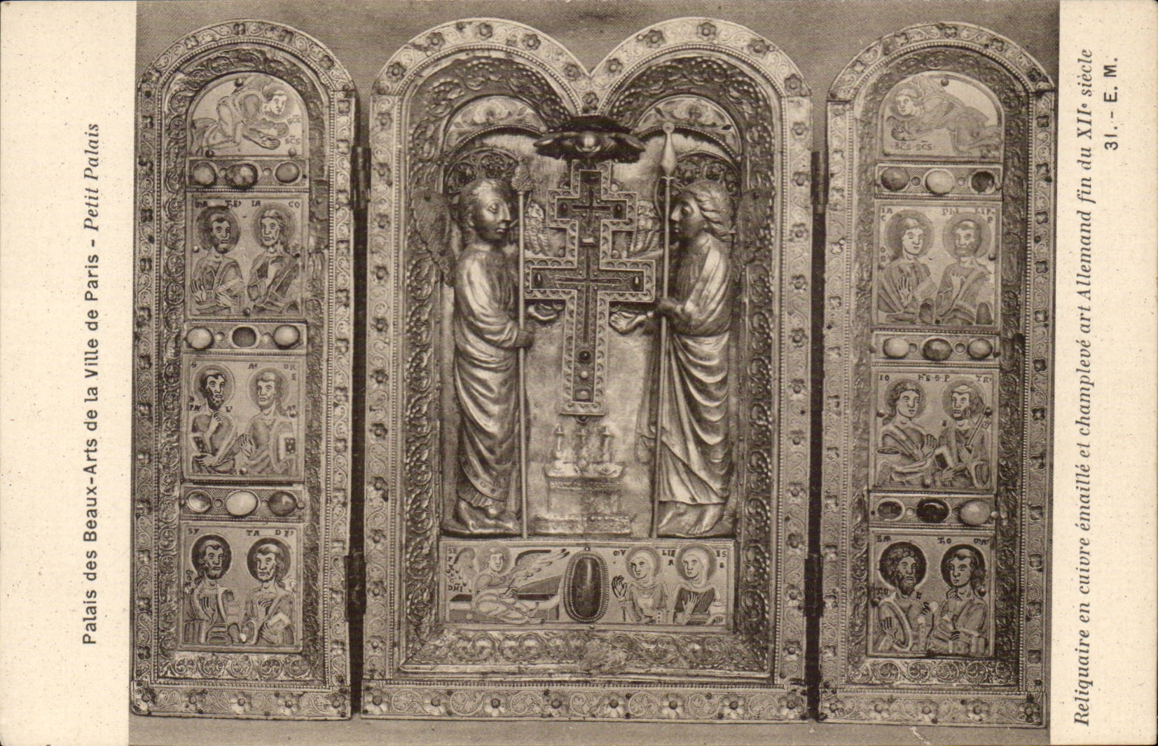 Paris - 8 - Palate of Beautiful arts of the Town of Paris Petit Palais - CPA