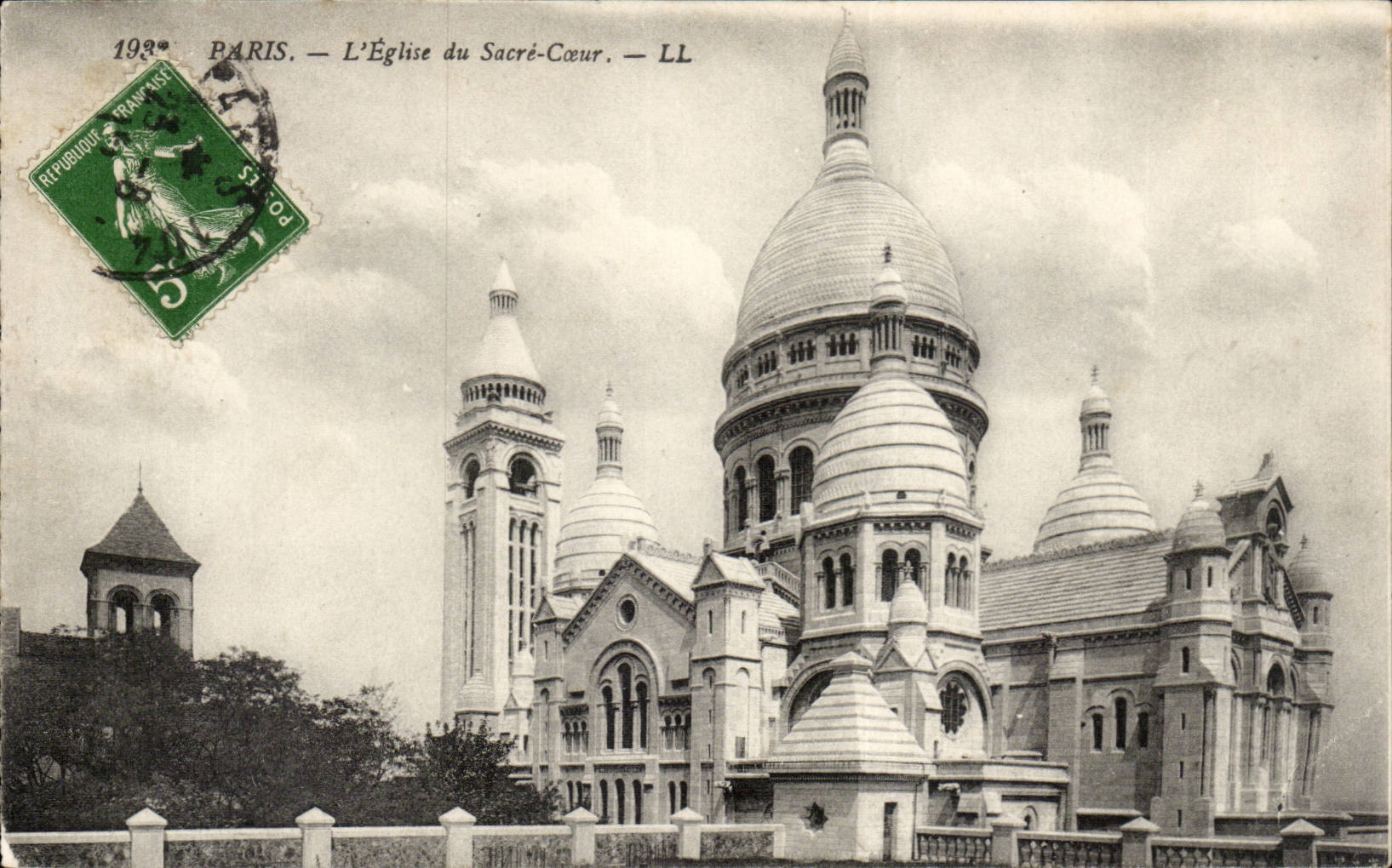 Paris - 18 - L'Eglise du Sacre Coeur - CPA