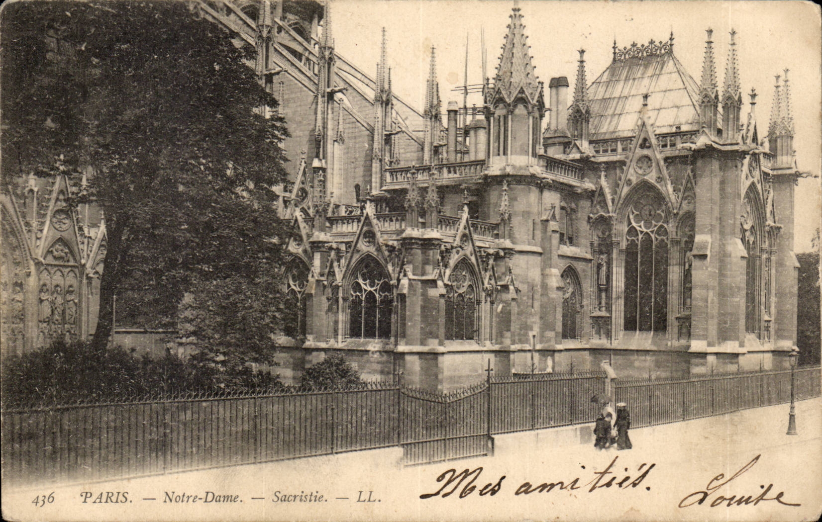 Paris - 4 - Notre Dame - Sacristie - CPA