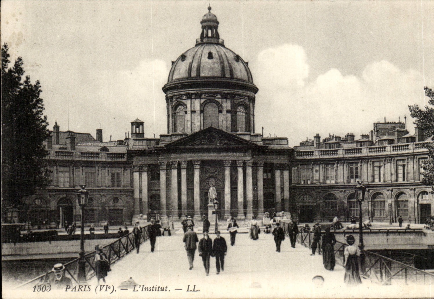 Paris - 6 - the Institute - CPA