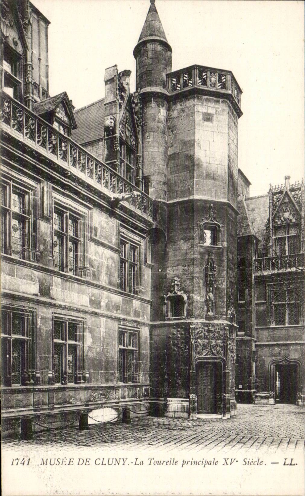 Paris - 5 - Museum of Cluny - CPA