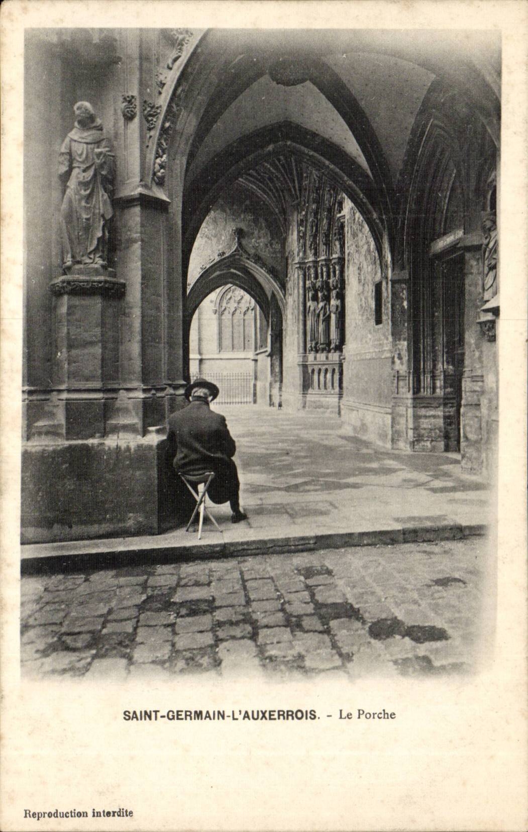 Paris - 1 - St Germain l'Auxerrois - CPA