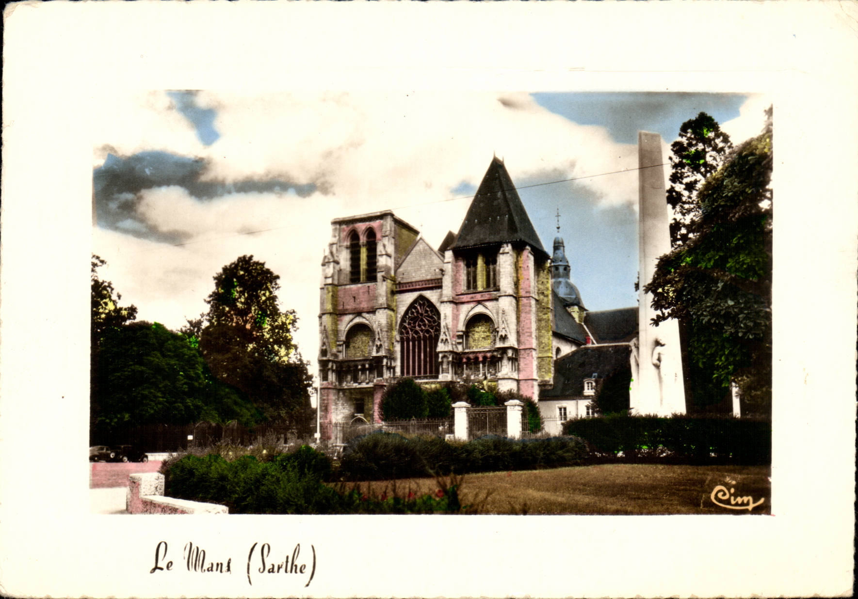 Mans - Notre Dame Church of the Seam - CPA