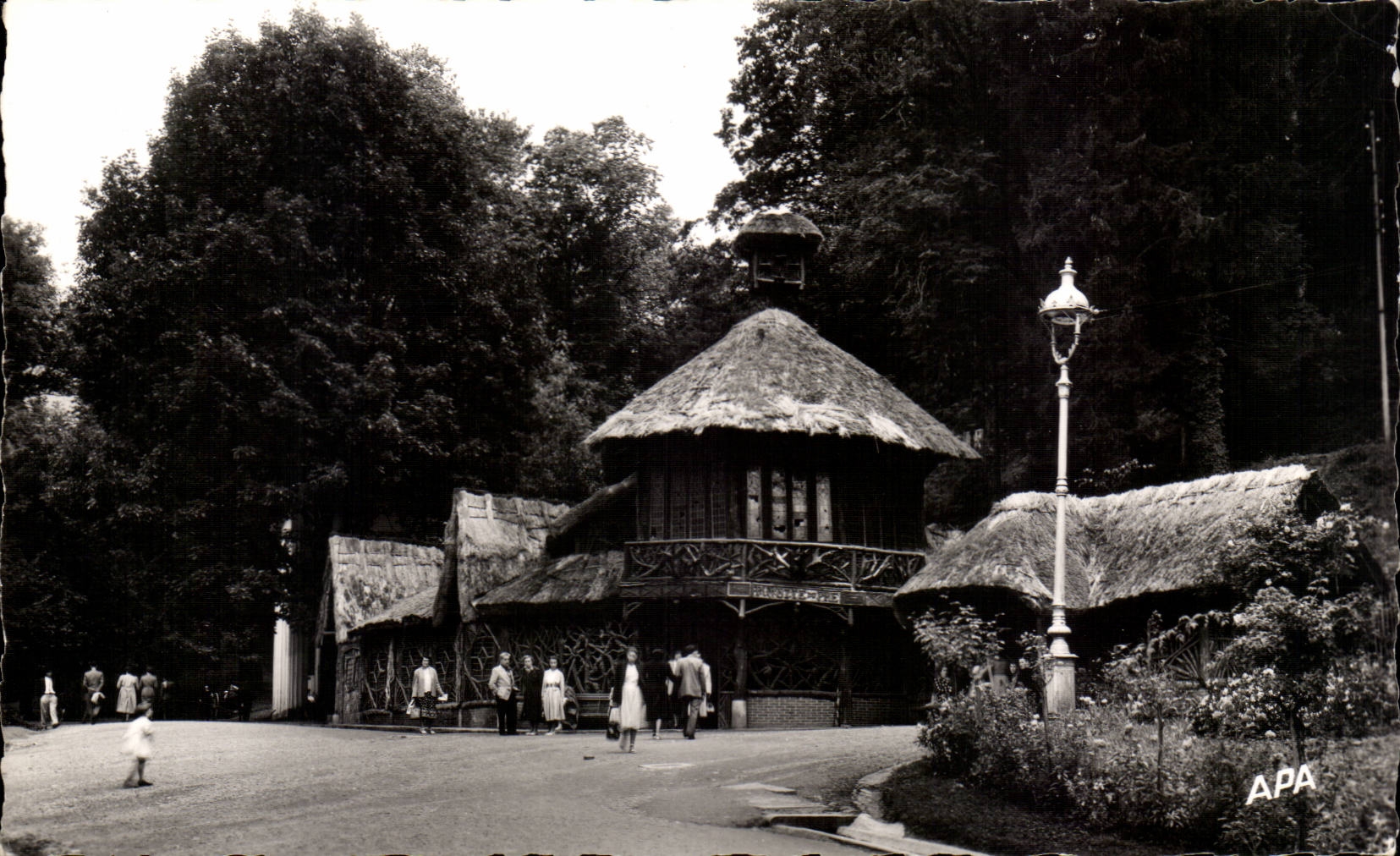 Luchon - Superbagneres - the Refreshment bar of Near in the Park - CPA