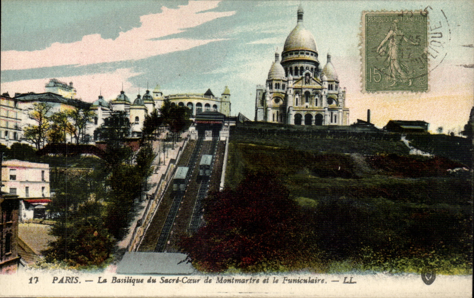 Paris - 18 - La Basilique du Sacre Coeur - CPA