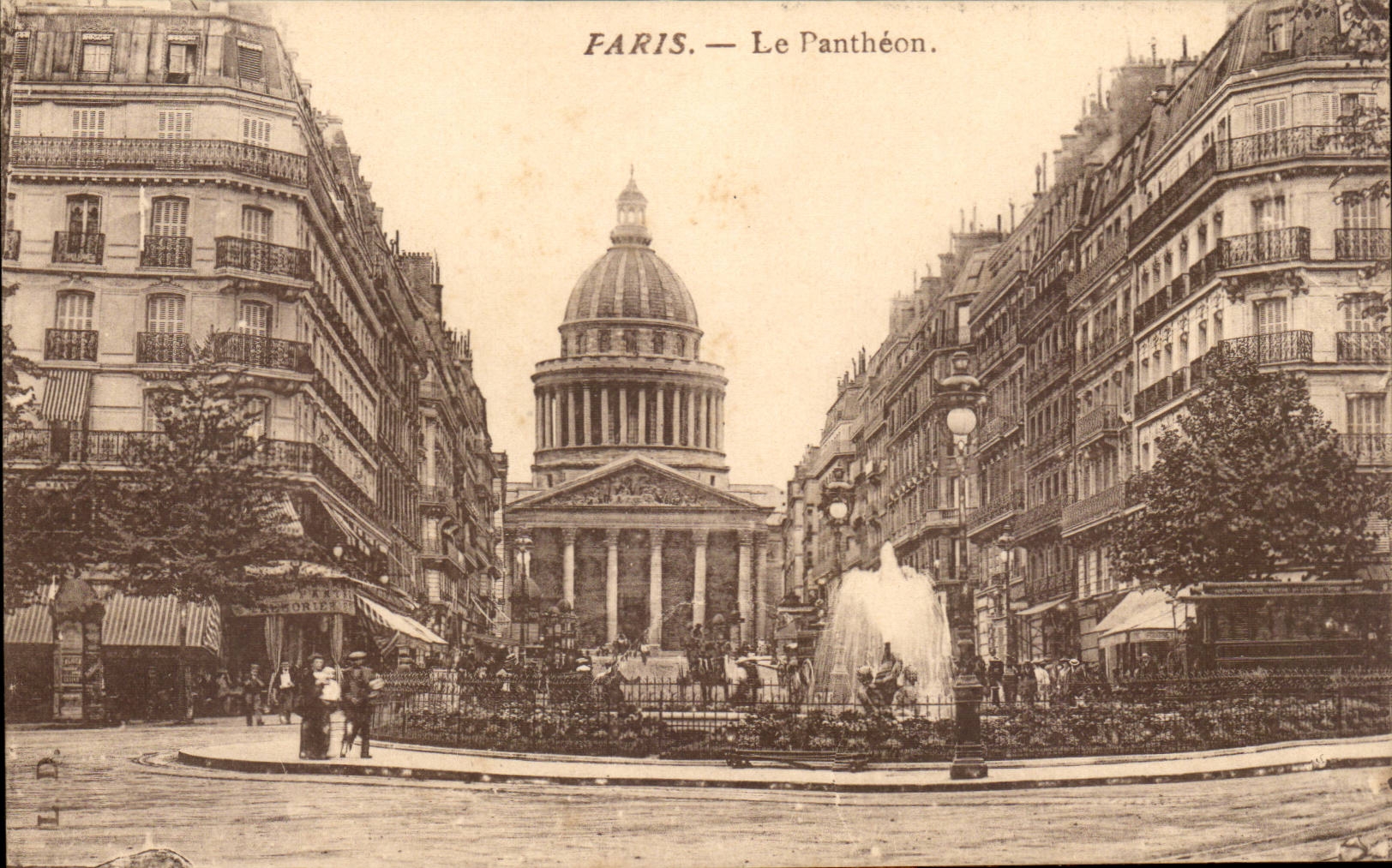 Paris - 5 - the Pantheon - CPA
