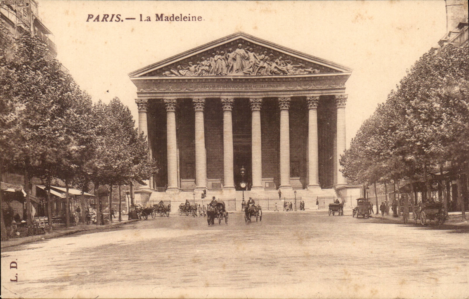 Paris - 8 - the Madeleine - CPA