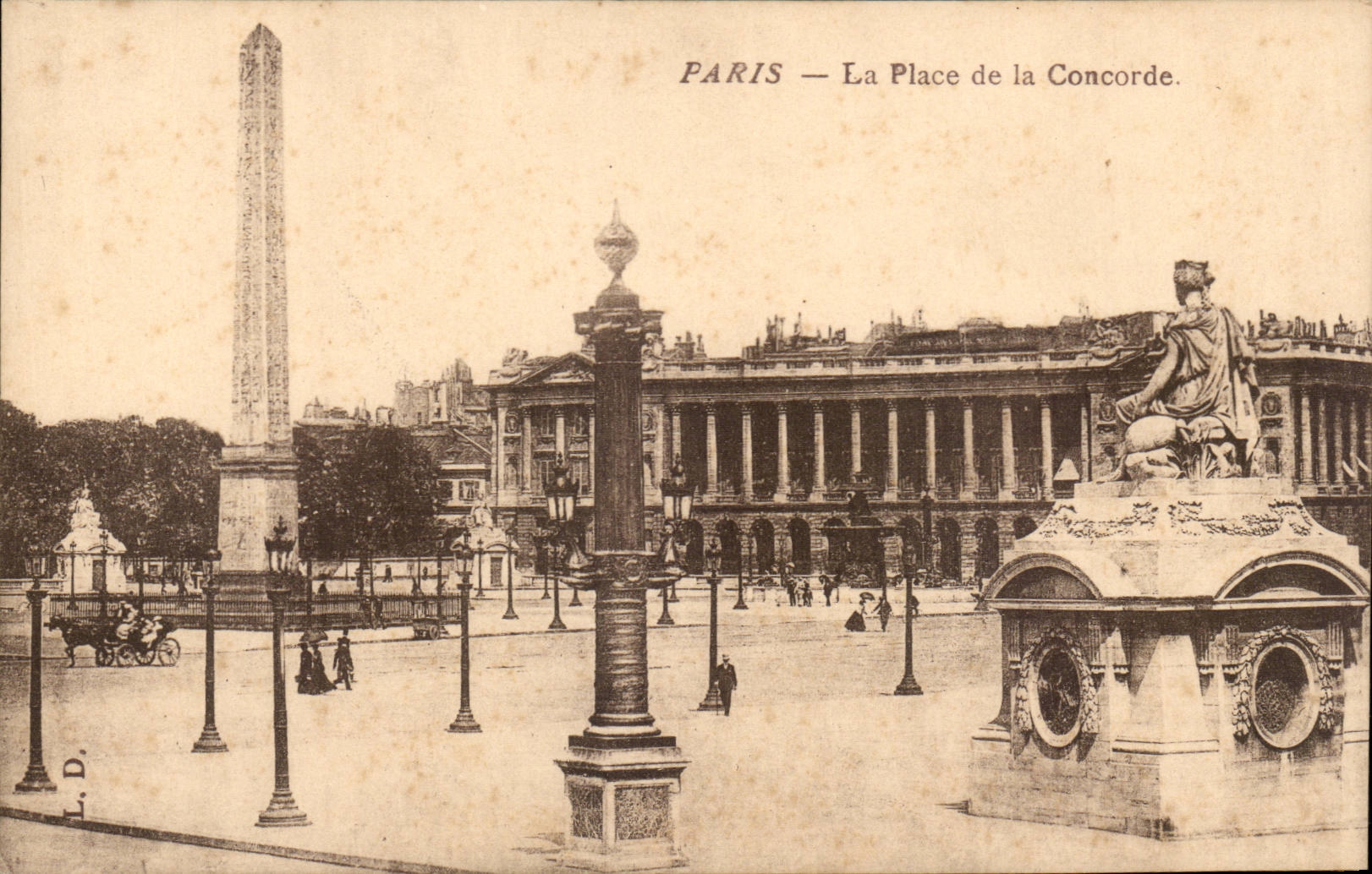 Paris - 8 - the Place of the Harmony - CPA