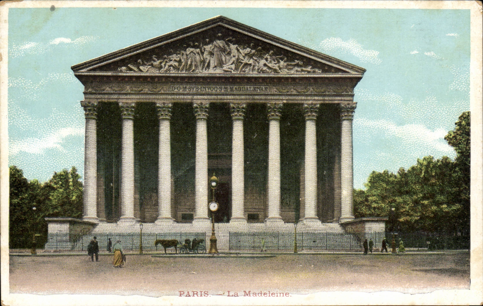 Paris - 8 - the Madeleine - CPA