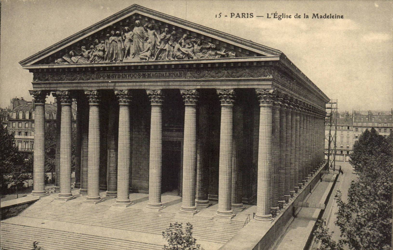 Paris - 8 - the Madeleine - CPA