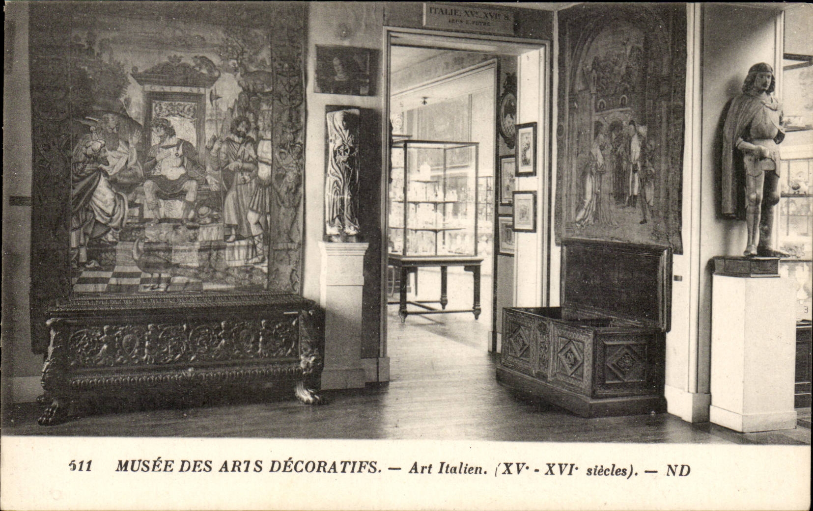 Paris - 1 - Musee des Arts Descoratifs - Art Italien - XV siecle - CPA